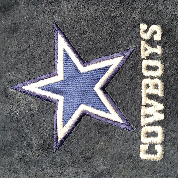 LIKE NEW VINTAGE DALLAS COWBOYS PRO PLAYER LEATHER COAT. HEAVY-DUTY. XL - Picture 5 of 6